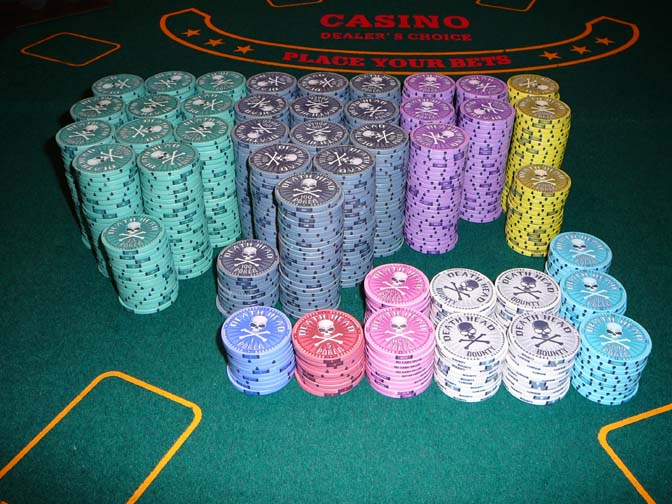 Death Head Poker Chips