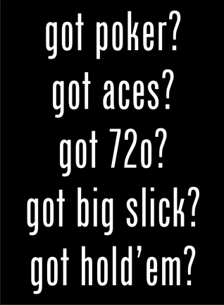euro poker car decals