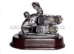 Ice hockey goaltending trophy
