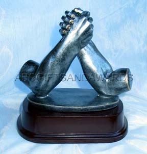 arm wrestling trophy trophies