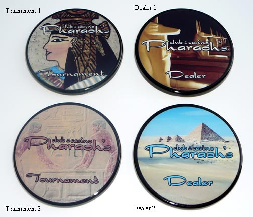 Pharaohs Dealer Buttons