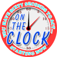 On The Clock Poker Chips
