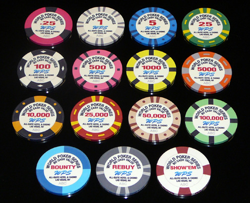 world poker series chips