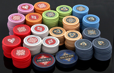 Ornate Collection Poker Chips
