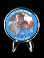 poker chip display