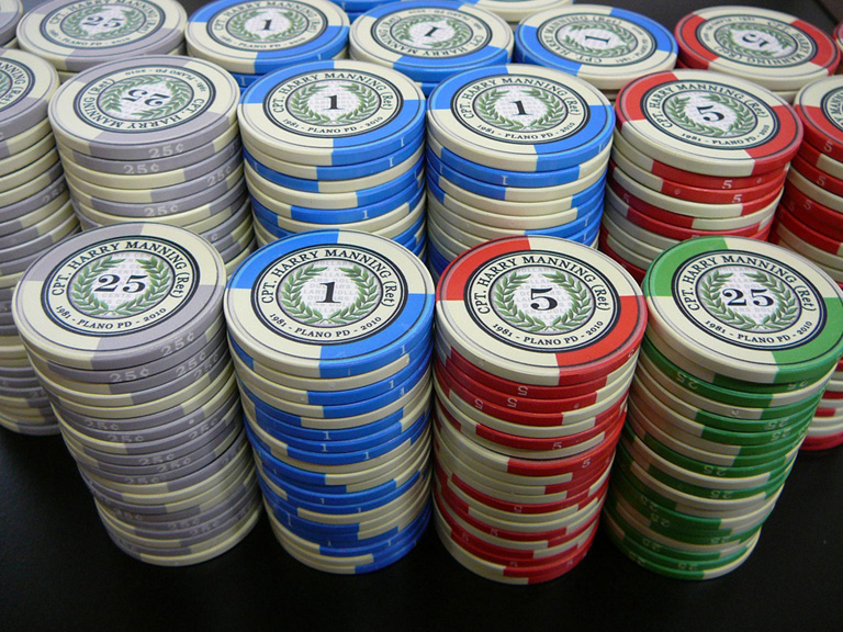 retirement gift poker chips