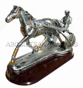 Harness race trophy