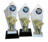 poker trophies set