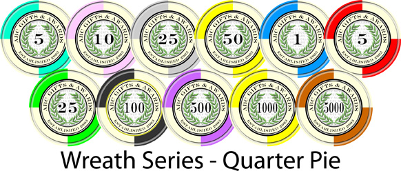 wreath series quarter pie